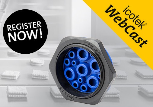 ICOTEK kabeldoorvoeren voedingsindustrie