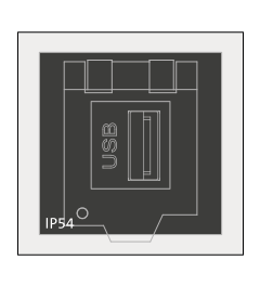 AT-KS-USB 3.0 tule groot, USB 3.0 koppeling+deksel, IP54