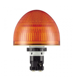 HW led signaallamp 22mm dome 66mm oranje