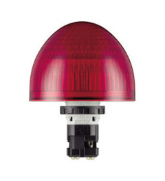 HW led signaallamp 22mm dome 66mm rood