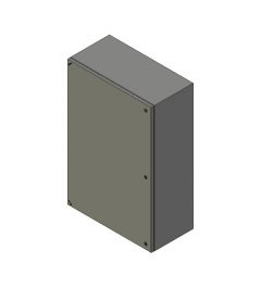QLP Wandkast 1 deur B.800mm H.1200mm D.400mm