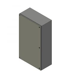 QLP Wandkast 1 deur B.800mm H.1400mm D.400mm