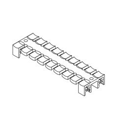 KZL 140 trekontlastingsplaat voor 9 kabels