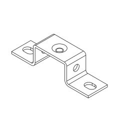 MF-B20 montagebeugel voor 35mm DIN-rails(H)