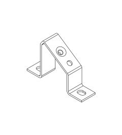 MF-A49 montagebeugel voor 35mm DIN-rails(H)