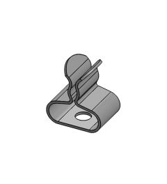 SKL 1.5-3 mm EMC shield clamp, rivet mounting