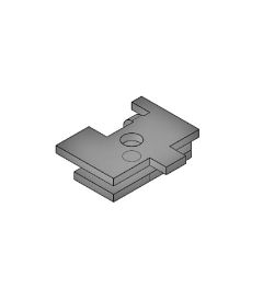 SC-B single, Schroef voet voor 30 mm C-rail