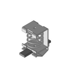 SS/SK 4-13.5 mm EMC schermklem voor 10×3mm busbars