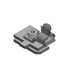 SC/LF/SKL 1.5-3 mm EMC schermklem voor 30mm DIN-rails(C)