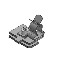 SC/LF/SKL 8-11 mm EMC schermklem voor 30mm DIN-rails(C)