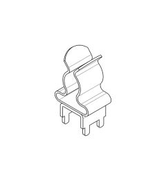 PCB-4-V-6,8/SKL 6-8 mm EMC schermklem voor printplaat