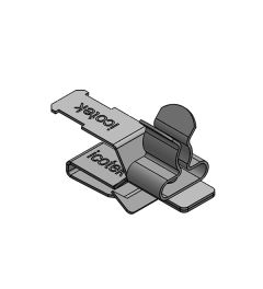 PFKZ-A/SKL 3-6 mm EMC shield clamp, plate thickness 1.5-2mm