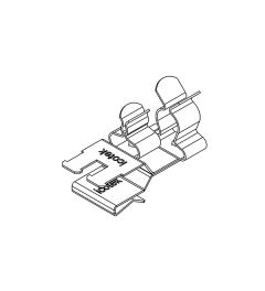 PFKZ2-A/SKL 14 EMC shield clamp(2x), plate thickness 1.5-2mm