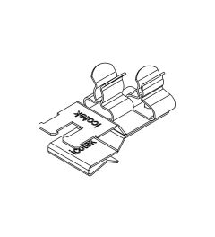 PFKZ2-A/SKL 21 EMC shield clamp(2x), plate thickness 1.5-2mm