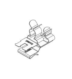 PFKZ2-A/SKL 41 EMC shield clamp(2x), plate thickness 1.5-2mm