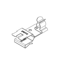 PFKZ2-B/SKL 03 EMC shield clamp(2x), plate thickness 2-3mm