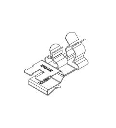 PFKZ2-B/SKL 14 EMC shield clamp(2x), plate thickness 2-3mm