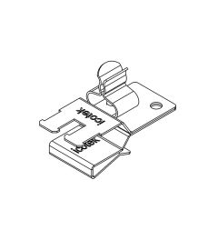 PFSZ2/SKL 10 EMC schermklem(2x) voor 10×3mm busbars