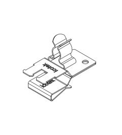 PFSZ2/SKL 30 EMC schermklem(2x) voor 10×3mm busbars