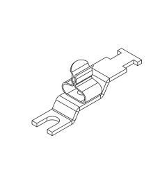LFZ-U5/SKL 1.5-3 mm EMC schermklem, schroefmontage M5