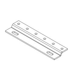 RLF EMC multi-shield clamp for 6 SKL, screw mounting M4