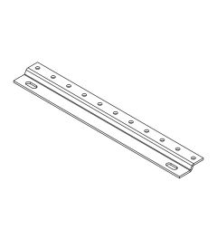 RLF EMC multi-shield clamp for 11 SKL, screw mounting M4