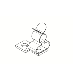LF/MSKL 3-12 mm EMC schermklem, schroefmontage M5