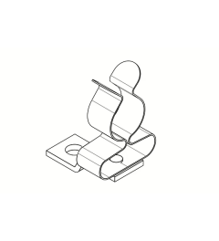 LF/MSKL 8-18 mm EMC schermklem, schroefmontage M5