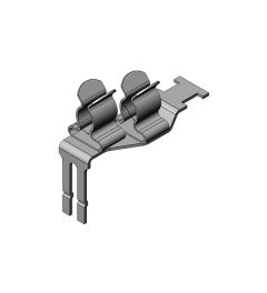 STFZ2/33 EMC schermklem(2x) voor busmodules