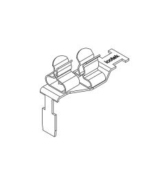STFZ2 - SP 12 EMC shield clamp(2x) for bus modules