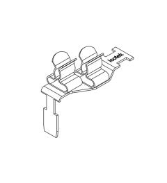 STFZ2 - SP 22 EMC shield clamp(2x) for bus modules