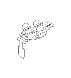 STFZ2 - SP 23 EMC shield clamp(2x) for bus modules