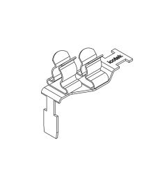 STFZ2 - SP 32 EMC shield clamp(2x) for bus modules