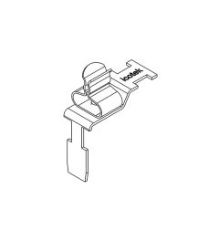 STFZ-SP / SKL 1.5-3 mm EMC shield clamp for bus modules