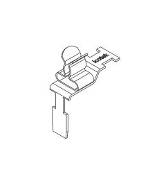 STFZ-SP / SKL 3-6 mm EMC shield clamp for bus modules