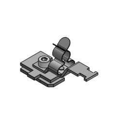 SC/LFZ-M/MSKL 3-12 mm EMC shield clamp for 30mm C-rail