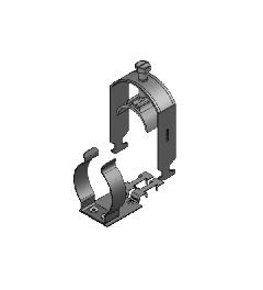 CC-LFC 50-64/SKL 56-68 EMC shield clamp for 30mm C-rail