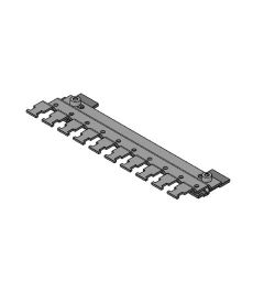 RLFZ EMC multi-shield clamp for 10 SKL for 30mm C-rail