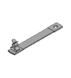 MB100/10/M6+M4 aardlitze 100mm, 10mm², M6+M4