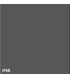 BTG blind grommet, large, black