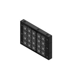 KEL 24/20-MT extra large frame, 2p, V2A, black