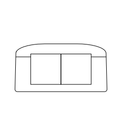 KEL-FG-ER-E2 90° kabelinvoer, 2d, 1 rij, zwart