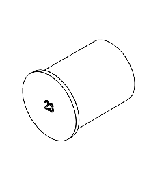 ST-B 23 plug, voor membramen
