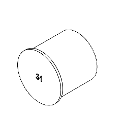 ST-B 31 plug, voor membramen