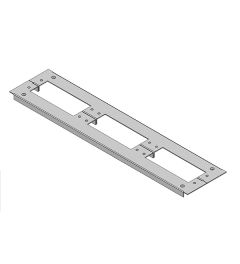 KDR 2 TS 8- 600 (458) 2-delige bodemplaat Rittal, KEL