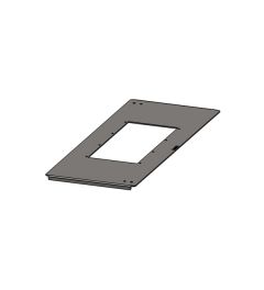 KDR-BMP 800/400 Wartelplaat voor MP moduleplaat+afdichting