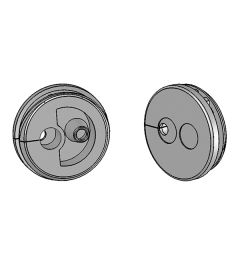 KEL-QTE 20/3 kabelinvoer, plug, wand 1.5-2.5mm, grijs