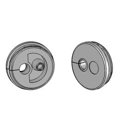 KEL-QTE 20/5 kabelinvoer, plug, wand 1.5-2.5mm, grijs