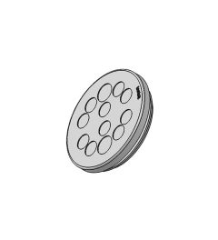 KEL-DP 50/12 B kabelinvoer, plug, wand 2.8-4mm, grijs