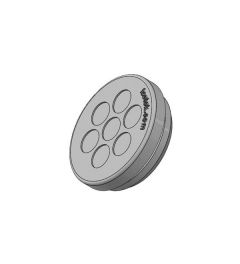 KEL-DP 32/7 A kabelinvoer rond, plug, wand 1.5-2.5mm, grijs